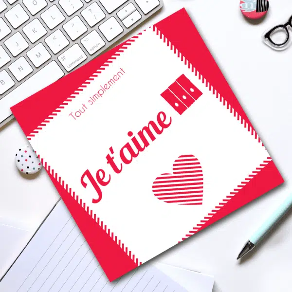 Je t'aime...